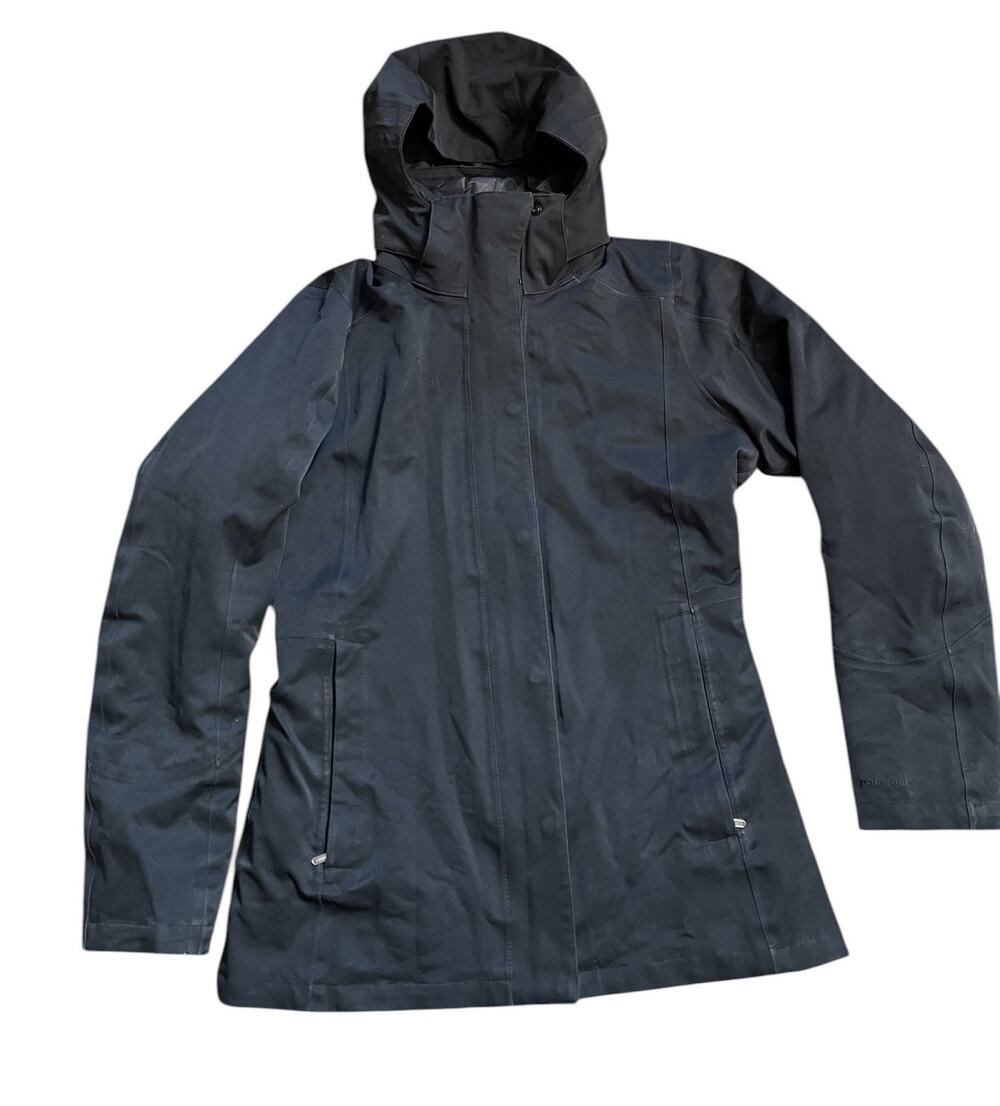 Patagonia Tres Down 3 in 1 Parka H2no 600 Fill Black Women's Size Small